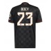 Bayern Munich Sacha Boey #23 Tredjedrakt 2025-26 Korte ermer
